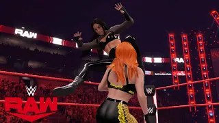 WWE 2K22 RAW SONYA DEVILLE VS PRISCILLA KELLY (W/TOXIC ATTRACTION)