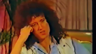 Brian May Diplomatically Discusses Freddie Mercury's Physical Condition (April 1991)