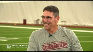 EXCLUSIVE interview with Commanders Coach Ron Rivera