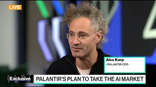 Artificial Intelligence in Action | Palantir CEO Alex Karp on Bloomberg