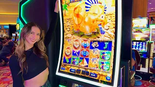 BRINGING HOME THE BACON With This Vegas Slot WIN!!!🤗🐷💸