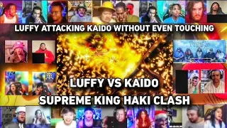 Luffy Attacks Kaido with Conquerors Haki | Luffy VS Kaido | One Piece Episode 1028 Reaction Mashup