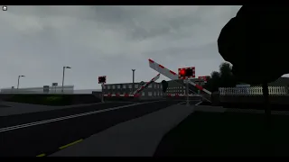 ROBLOX | DB New Folding Skirts Level Crossing Test