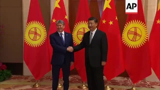 Xi meets counterparts from Belarus, Kyrgyzstan