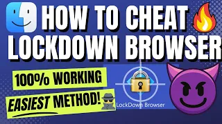 HOW TO CHEAT RESPONDUS LOCKDOWN BROWSER 2022 |100% WORKING FOR MAC  | EASIEST BYPASS