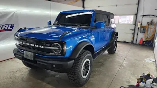 Ceramic coating my 2024 Velocity Blue Bronco