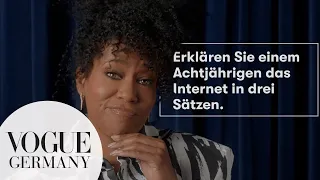 Regina King beantwortet "Unmögliche Fragen" | VOGUE Germany