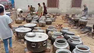 Pakistani Hindu Wedding in Desert || old culture hindu marriege || hindu cooking food for 10k people