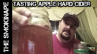 Homebrew - Tasting The Apple Pie Hard Cider - TheSmokinApe