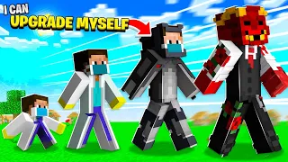 Minecraft But I Can Upgrade Myself | Minecraft In HIndi