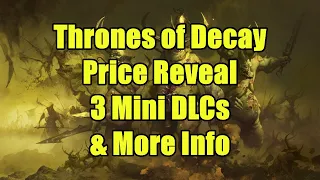 NEWS - Thrones of Decay Price Reveal - Mini DLCs & More Info - Total War Warhammer 3 - New DLC