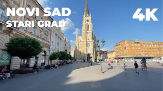 [4K] Novi Sad - Serbia, 2022 - Walking tour