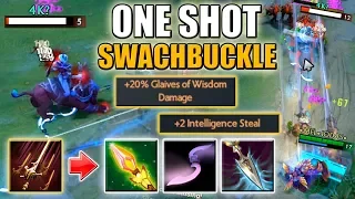 1 Swashbuckle = 1 Kill [Triple Attack Modifier: Impetus + Glaives] Dota 2 Ability Draft