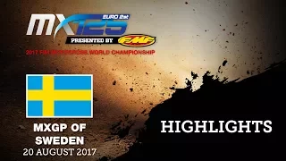 EMX125 Presented by FMF Racing Race2 Highlights - MXGP of Sweden
