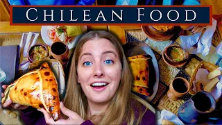 Chilean Food is AMAZING | Trying food in Chile