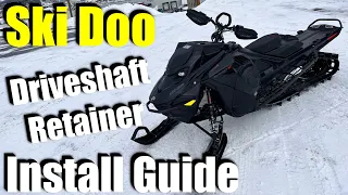 Ski doo / Lynx Gen 5 Must Do UPGRADE / TKI CNC Driveshaft Retainer / Install Guide