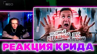 РЕАКЦИЯ ЕГОРА КРИДА НА ТОТ САМЫЙ СТРАШНЫЙ ЛЕС В ЯПОНИИ! ПРОВЕЛ ТАМ НОЧЬ!