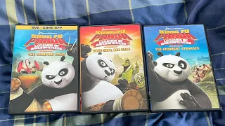 Kung Fu Panda Legends of Awesomeness DVD Unboxings