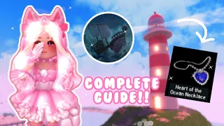 EASY GUIDE to complete LIGHTHOUSE QUEST IN ROYALE HIGH!! How to play new rh summer wave 2 quest