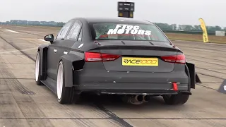 Modified Cars 1/2 Mile Accelerating - 2500HP R8, 1400HP VW Golf 2, 1000HP M4 G82, 1400HP RS3 LMS