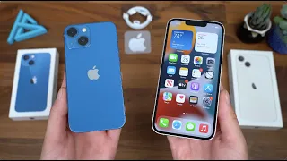 Apple iPhone 13 Unboxing: iPhone 13 Mini vs iPhone 13!