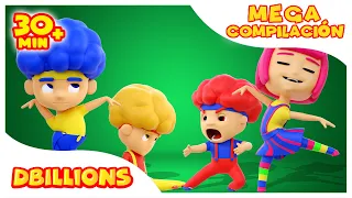 Chicky, Cha-Cha, Lya-Lya, Boom-Boom | MEGA Compilación | D Billions Canciones Infantiles