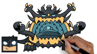 How To Draw Guzzlord | Pokemon