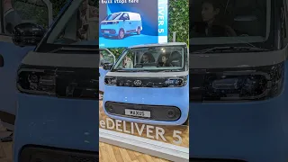 EVs at the Commercial Vehicle Show 2024. About half the vehicles were electric!