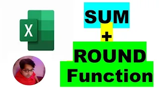 SUM with ROUND Function in Excel#Combine the ROUND and SUM Functions#sumfunction #round