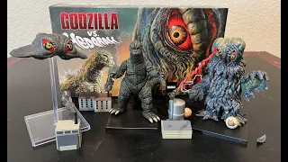 Mezco 5 Points XL Godzilla Vs Hedorah Boxed Set Review