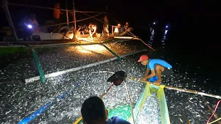 Amazing! Dumagsa ang Maraming Isda sa Pailaw | Part - 2