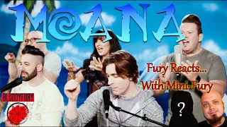 Fury Reacts feat. Mini-Fury!! | Moana - VoicePlay feat. Rachel Potter