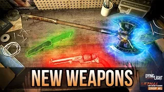 How to get the NEW GLOWING WEAPONS in Dying Light