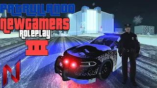 PATRULLANDO EN NEW GAMERS 3️⃣🚨 | GTA SAMP ROLEPLAY