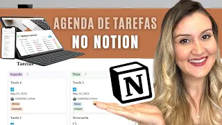 Como criar DO ZERO uma agenda de tarefas no NOTION (5 funcionalidades)