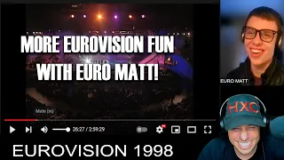 Eurovision Song Contest 1998  (Part 1) Reaction!