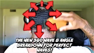 360 WAVE BRUSH WITH ME 8 ANGLE BREAKDOWN!!! STEP BY STEP TUTORIAL TO GET PERFECT WAVES! *MUST WATCH*