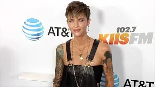 Ruby Rose 2018 iHeartRadio Wango Tango Blue Carpet