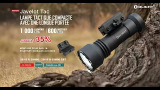 Olight Javelot Tac - nouvelle lampe militaire jusqu'à -35%