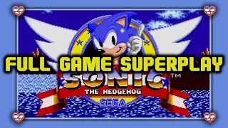 Sonic Origins: Sonic the Hedgehog (All Chaos Emeralds) [PC] FULL GAME SUPERPLAY - NO COMMENTARY