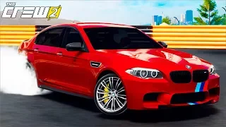 THE CREW 2 - ПРОБУЮ ПОБИТЬ МИРОВОЙ РЕКОРД ПО ДРИФТУ НА BMW M5! УЧУСЬ ЕХАТЬ БОКОМ! 🌊ВОТЕР