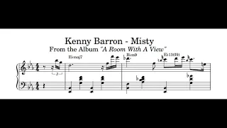 Kenny Barron - “Misty” Transcription