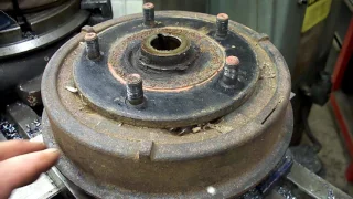 Willys Jeep hub removal and brake drum swedge cutter