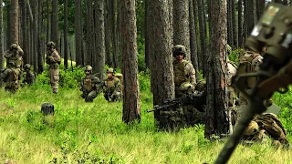 US Marines Take Part In Marine Corps Combat Readiness Evaluation (MCCRE)