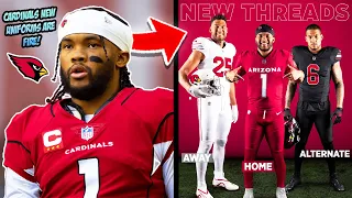 The Arizona Cardinals UNVEILED THEIR NEW UNIFORMS and they're FIRE!