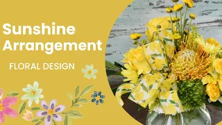 "Little Sunshine" Floral Arrangement - Design