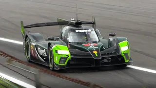 Vanwall Vandervell 680 LMH in action at Monza Circuit: Gibson V8 Sound, Crackles & Accelerations!