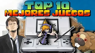 Top 10 Mejores juegos de NINTENDO DS! Un Catálogo ÚNICO lleno de JOYAS! El Mayor ÉXITO de Nintendo