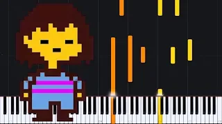 Once Upon a Time & Good Night - Undertale [Piano Tutorial] (Synthesia) // Torby Brand