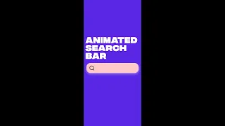 Search bar with Smart animate in Figma